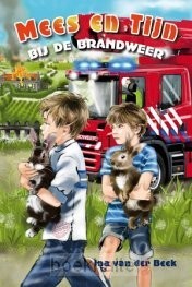 Mees en tijn bij de brandweer
