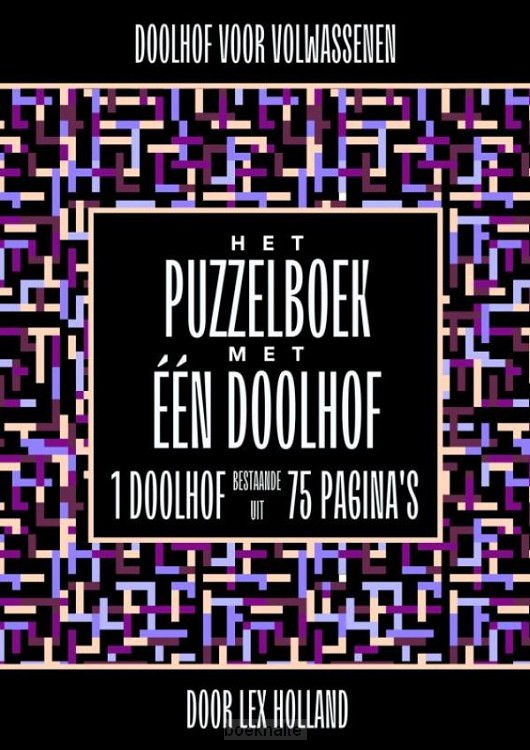 Doolhof voor Volwassenen - Het Puzzelboek met Eén Doolhof