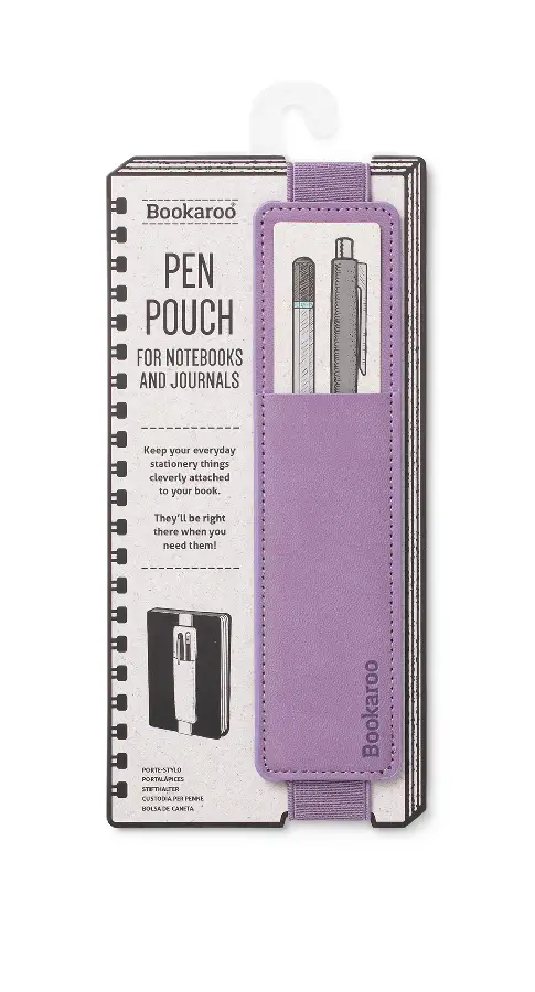 Bookaroo Pen Pouch - Aubergine