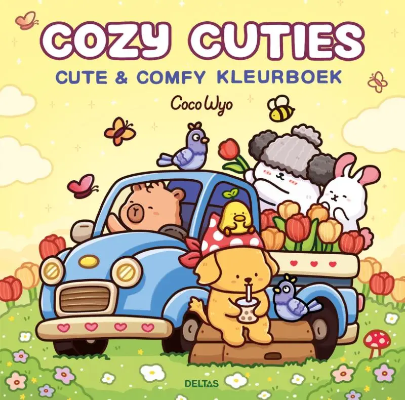 Cozy Cuties Cute & Comfy Kleurboek Coco