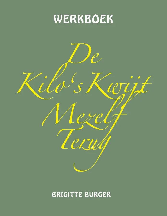 De kilo's kwijt mezelf terug