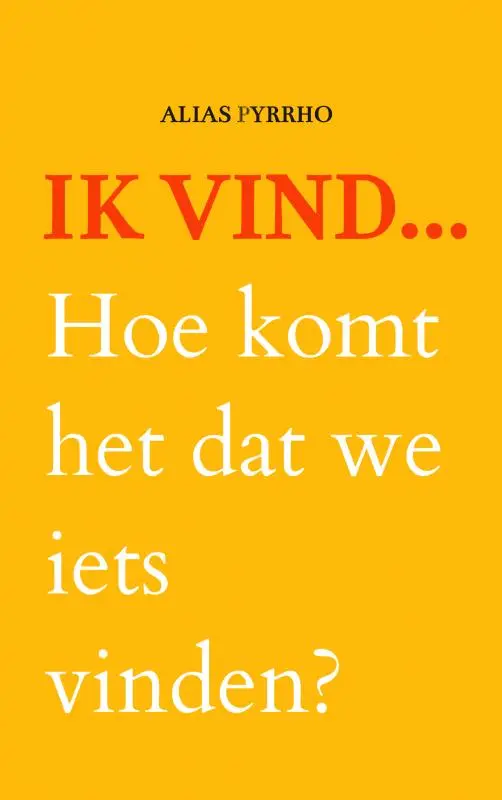 Ik vind...