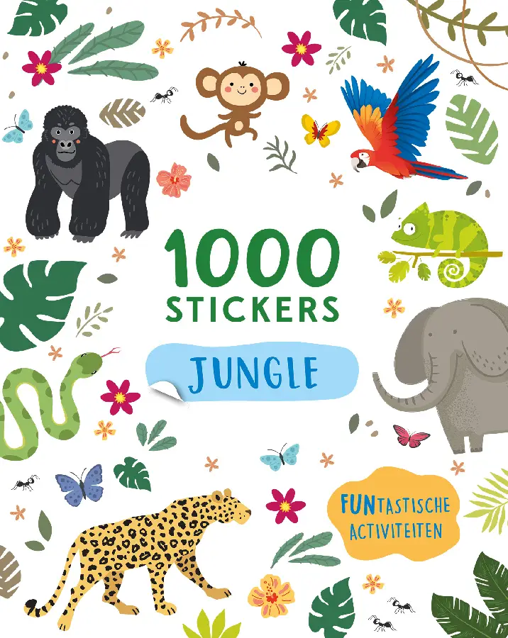Jungle - 1000 stickers