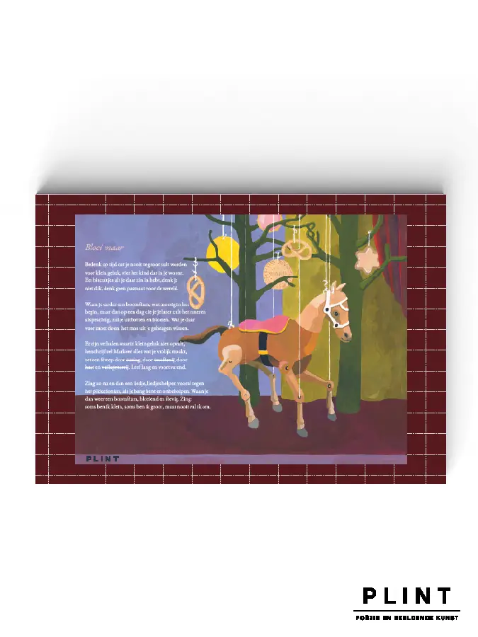 Bewaarbox met 40 verschillende poëziekaarten