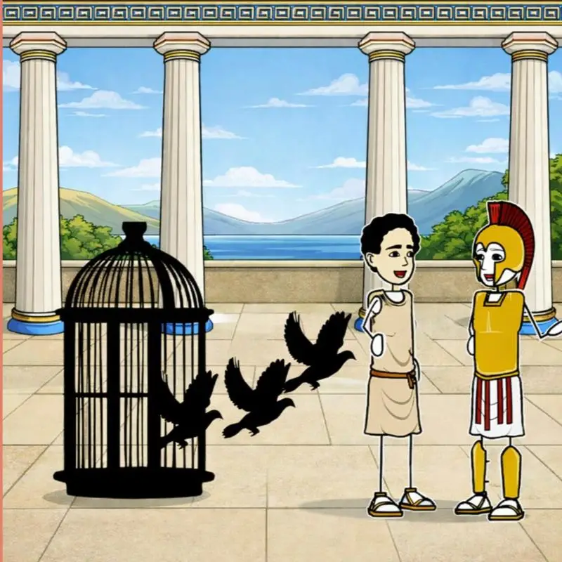 Klassiek Grieks leren met stripjes