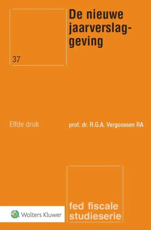 De nieuwe jaarverslaggeving