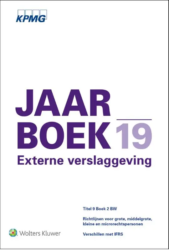 KPMG Jaarboek Externe Verslaggeving / 2019