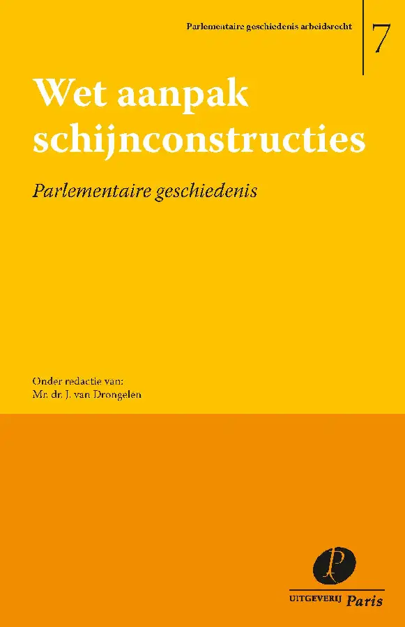 Wet aanpak schijnconstructies