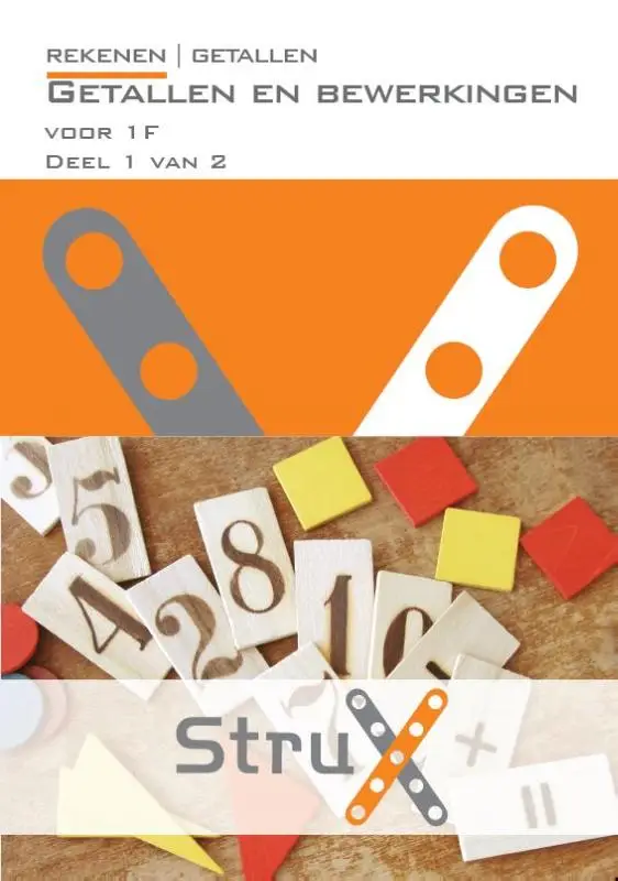 Rekenen / Getallen en bewerkingen; Voor 1F; Deel 1 van 2