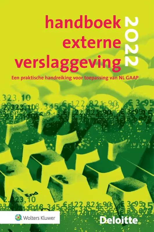 Handboek externe verslaggeving / 2022