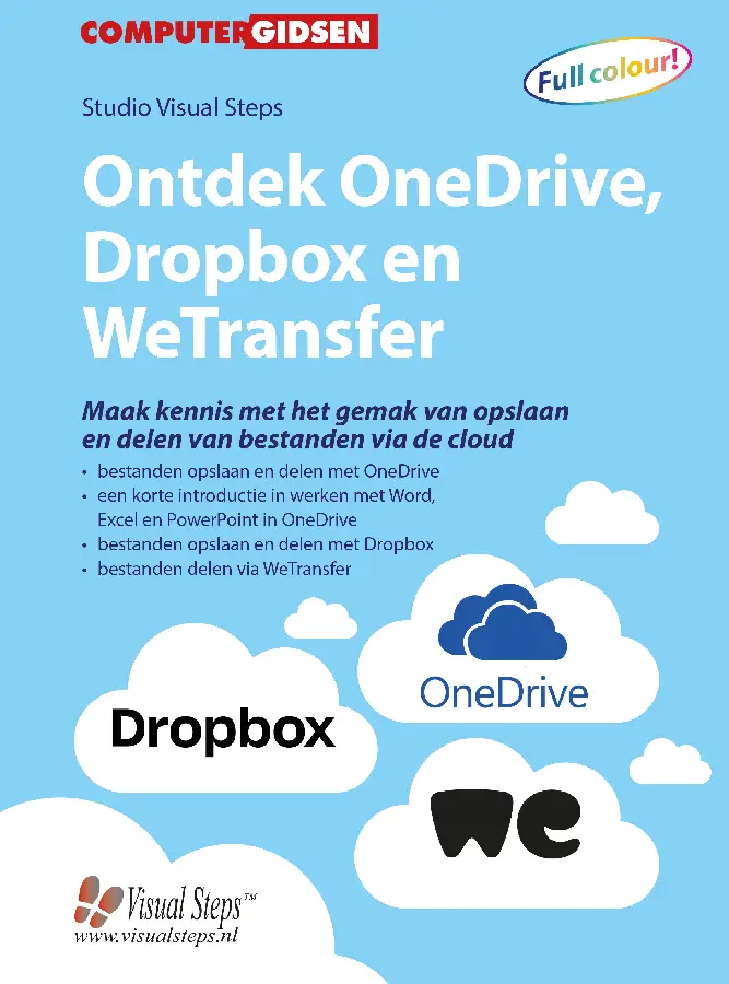 Ontdek OneDrive, Dropbox en WeTransfer