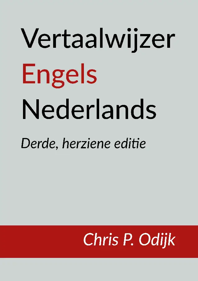 Vertaalwijzer Engels Nederlands