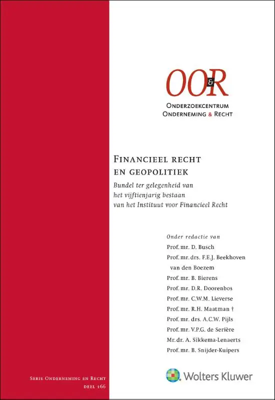Financieel recht en geopolitiek