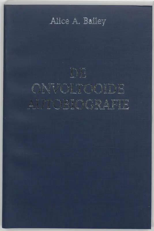 De onvoltooide autobiografie