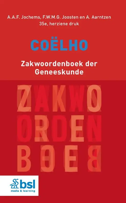 Coëlho Zakwoordenboek der Geneeskunde