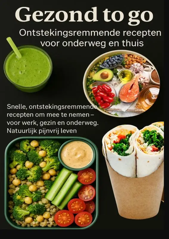 Gezond to go: Ontstekingsremmende recepten voor onderweg en thuis