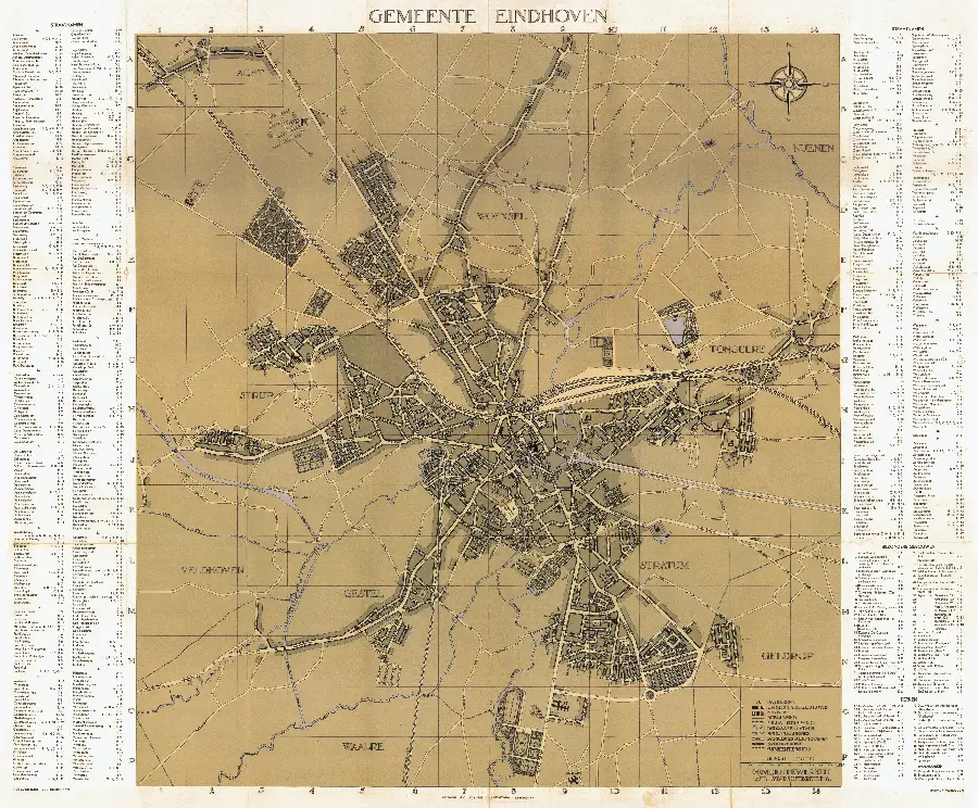 Stadsplattegrond 1941