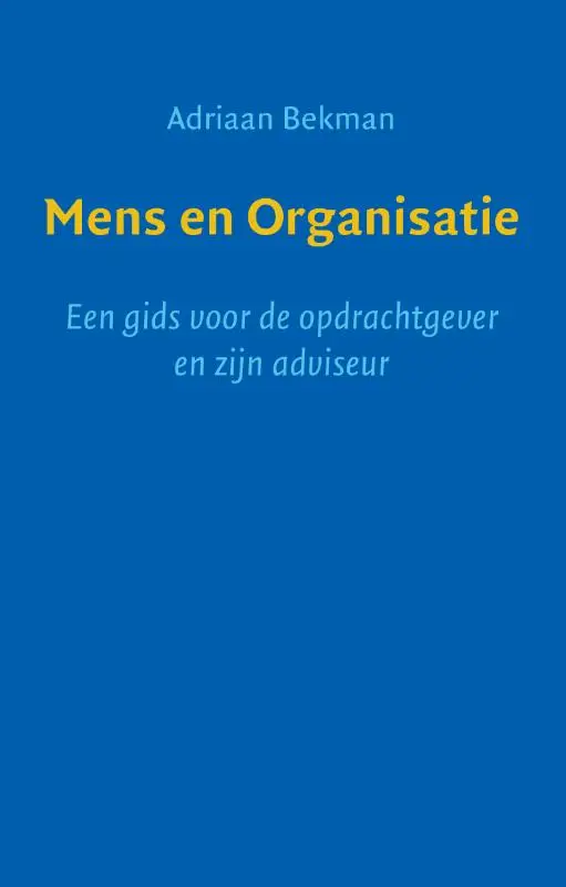 Mens en Organisatie