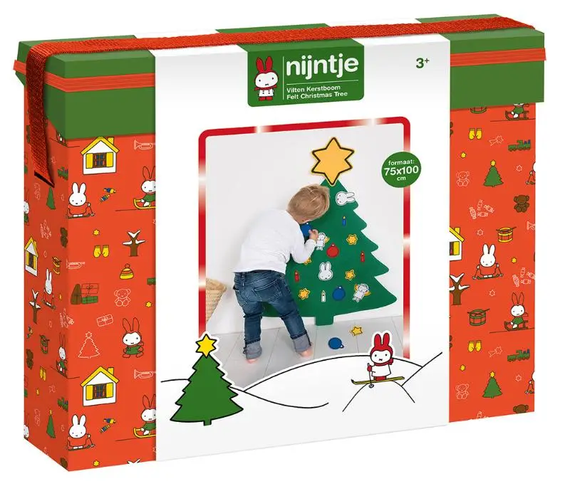 Nijntje kerstboom vilt