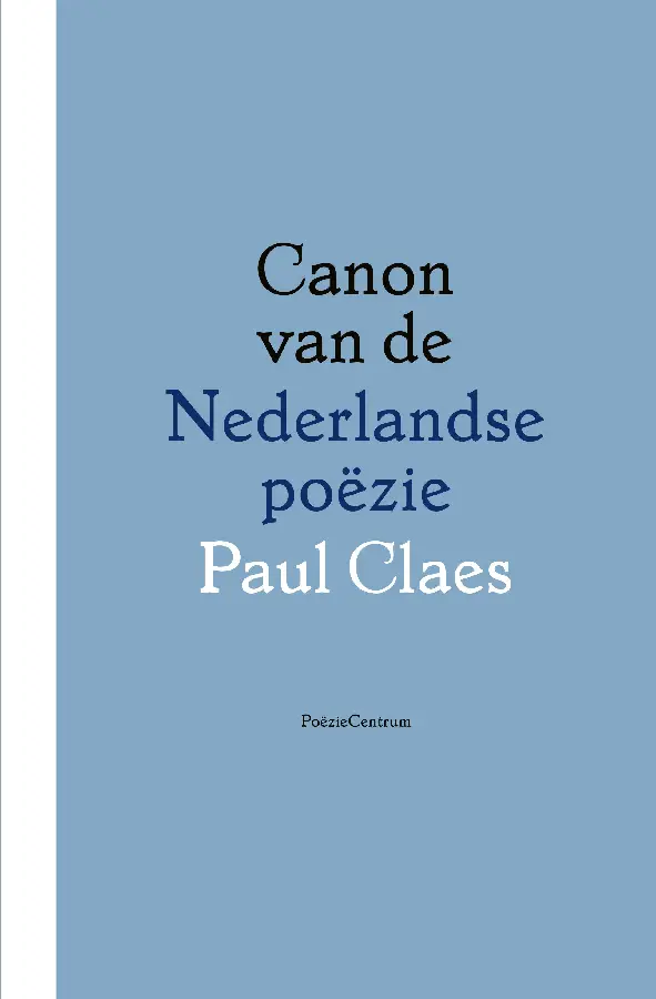 Canon van de Nederlandse poëzie