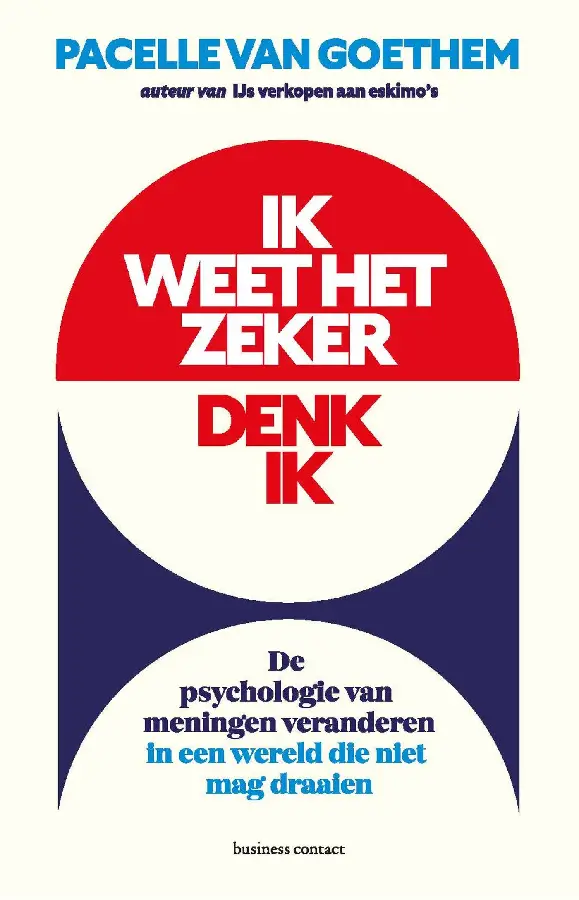 Ik weet het zeker, denk ik