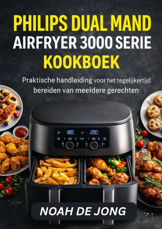 PHILIPS DUAL MAND AIRFRYER 3000 SERIE KOOKBOEK