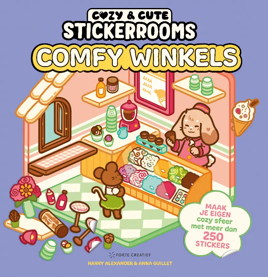 Cozy & cute stickerrooms - Comfy Winkels