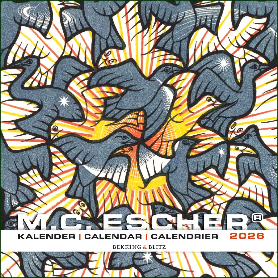 M.C. Escher maandkalender 2026