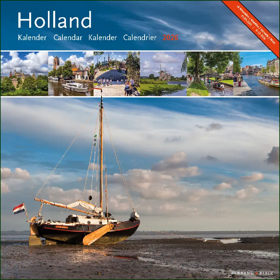Holland maandkalender 2026