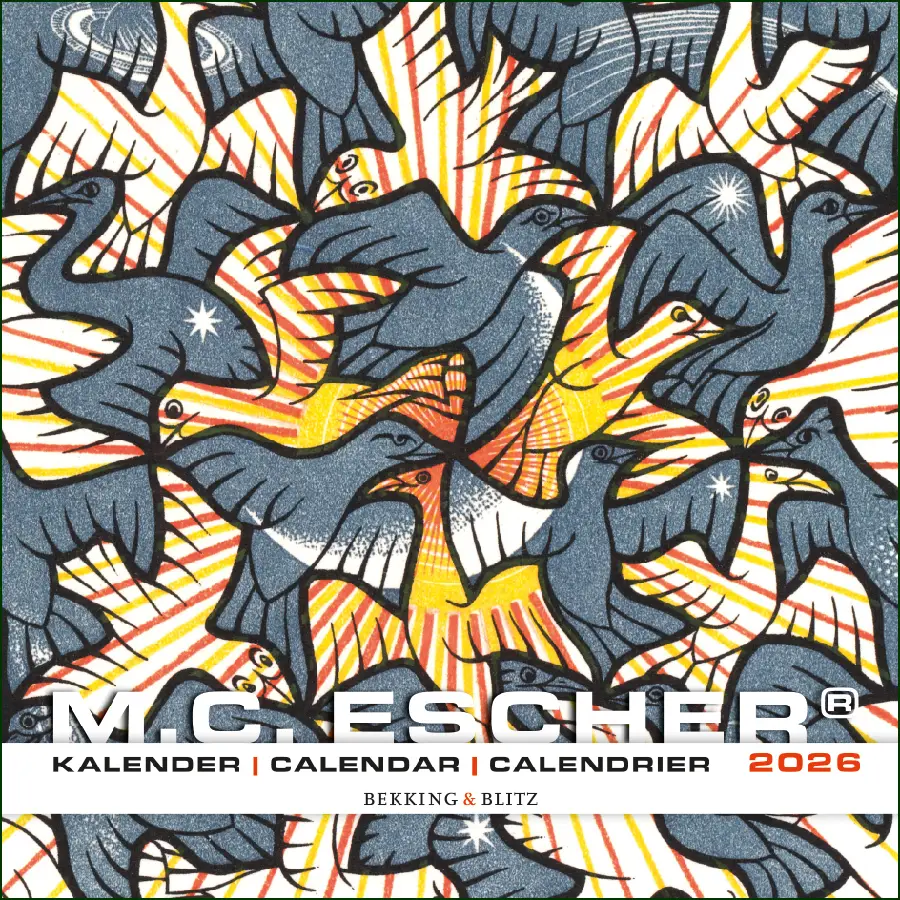 M.C. Escher mini maandkalender 2026