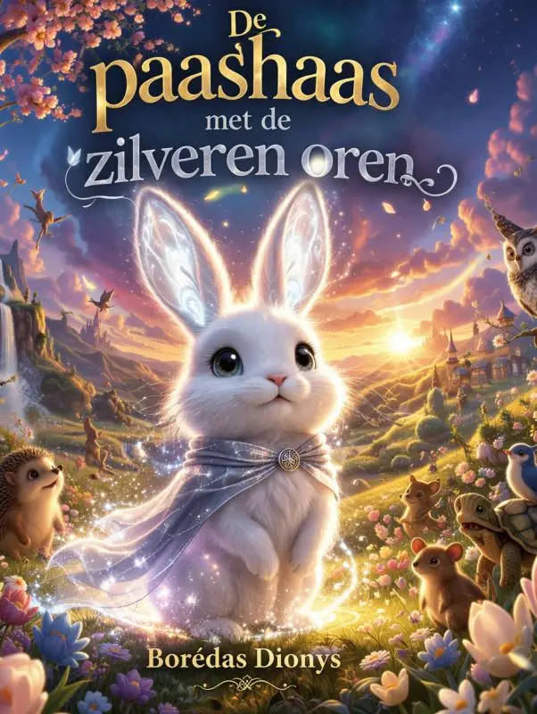 De Paashaas met de zilveren oren