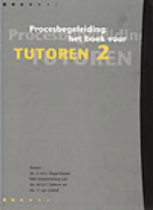 Procesbegeleiding / Het boek voor tutoren 2