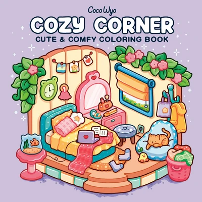 Cozy Corner: cute & comfy coloring book