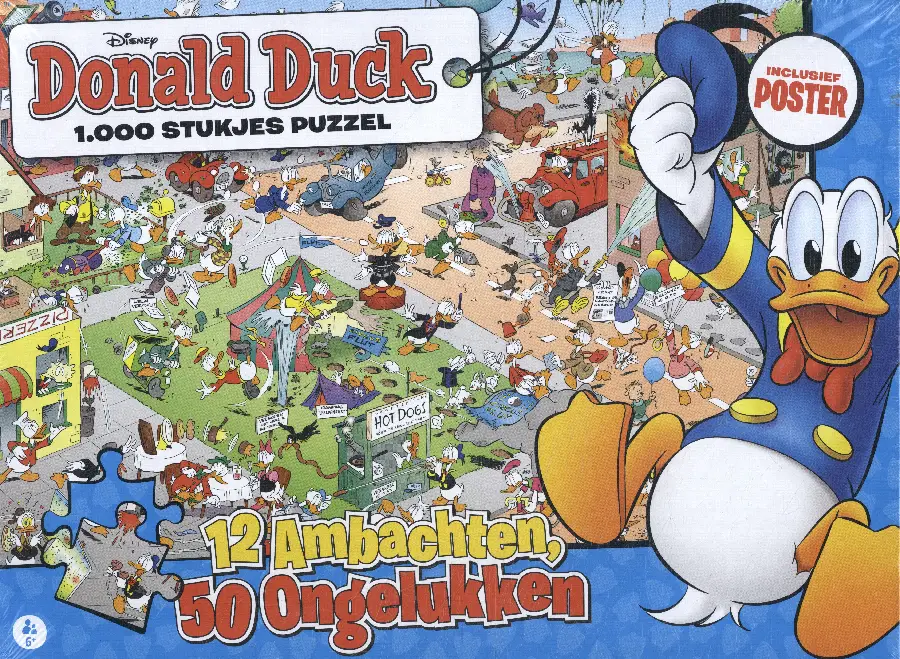 Donald Duck puzzel 1