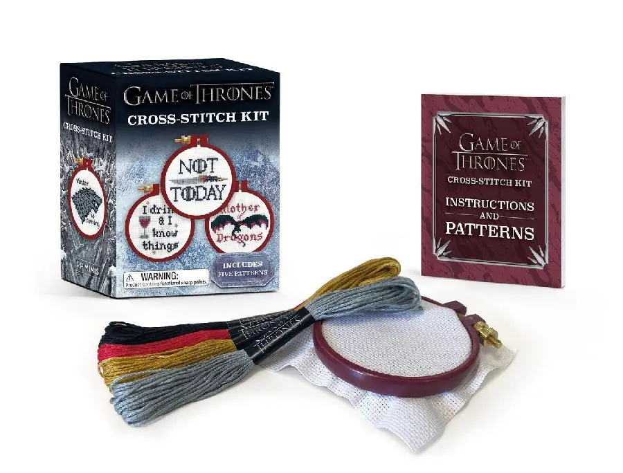 Press, R: Game of Thrones Cross-Stitch Kit