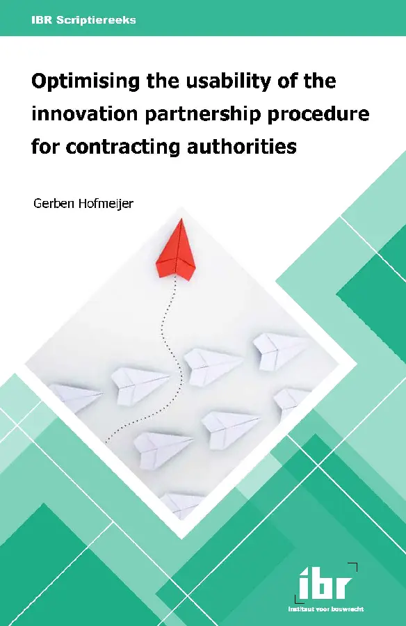 Optimising the usability of the innovation partnership procedure for contracting authorities