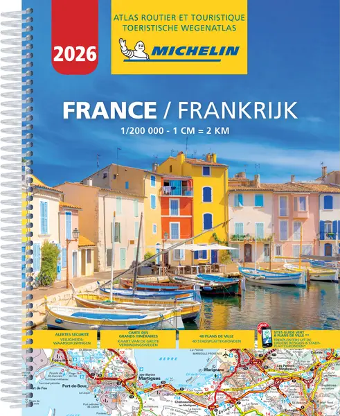 Michelin Atlas Frankrijk 2026
