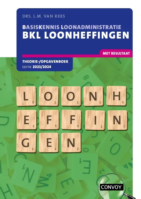 2023/2024 / BKL Loonheffingen / Theorie-/opgavenboek