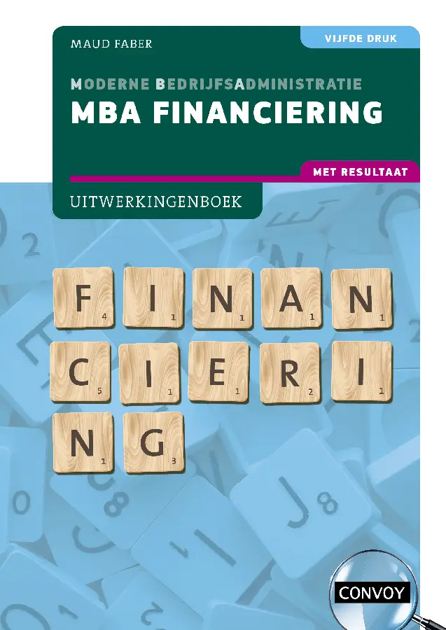 MBA Financiering met resultaat