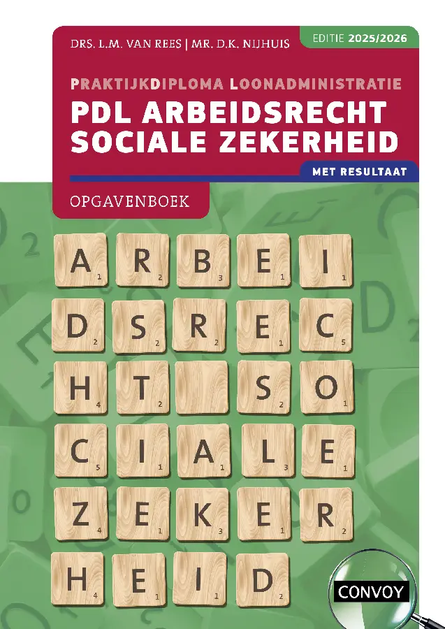 2025/2026 / PDL Arbeidsrecht sociale zekerheid / Opgavenboek