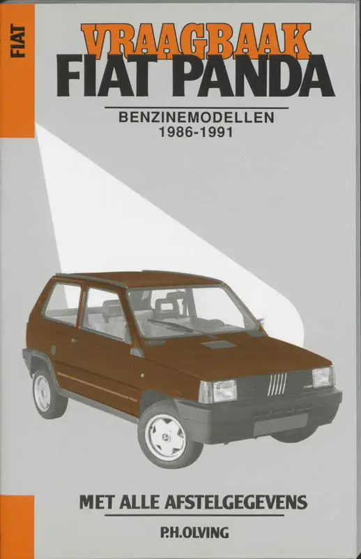 Vraagbaak Fiat Panda / 1986-1991