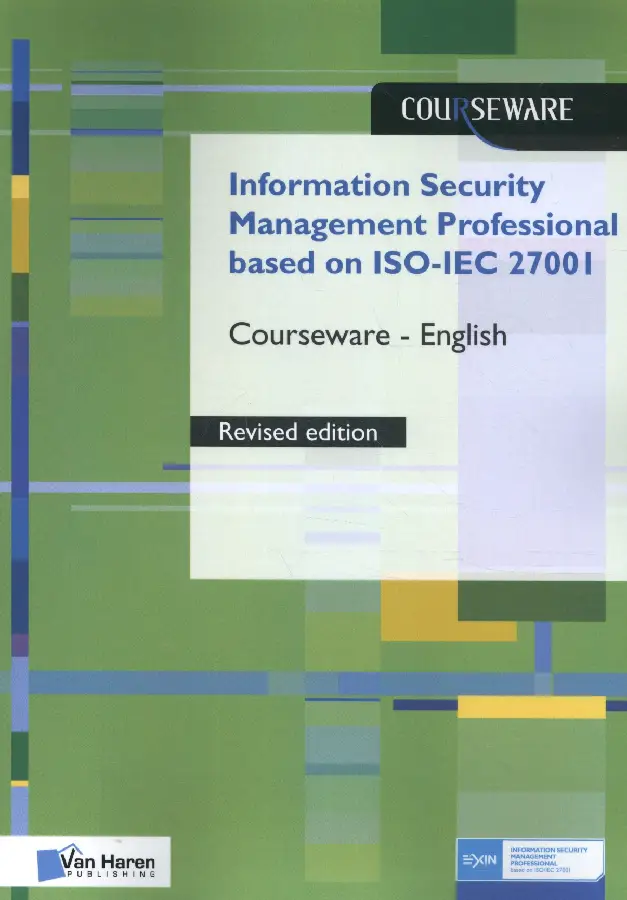 Information Security Management Professional based on ISO/IEC 27001 Courseware - English