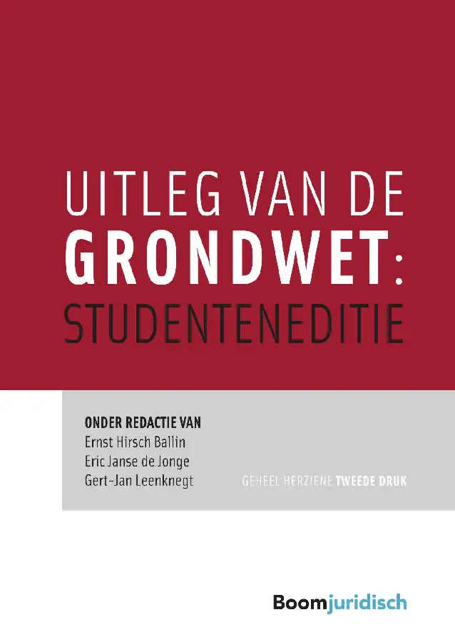Uitleg van de Grondwet: studenteneditie
