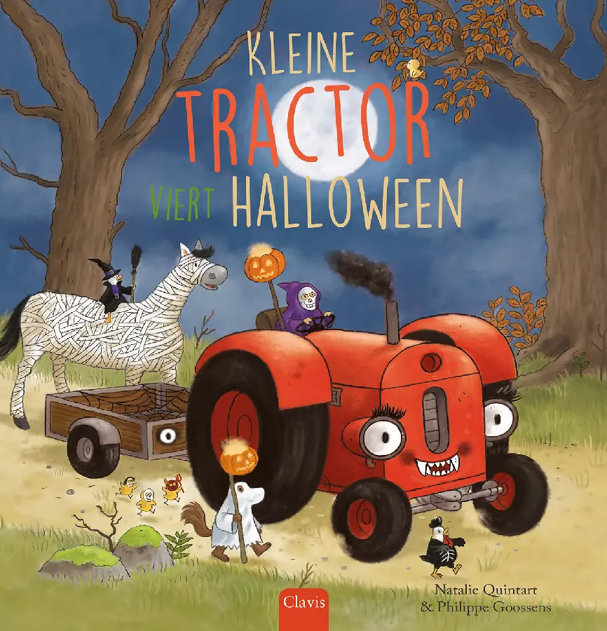 Kleine Tractor viert Halloween