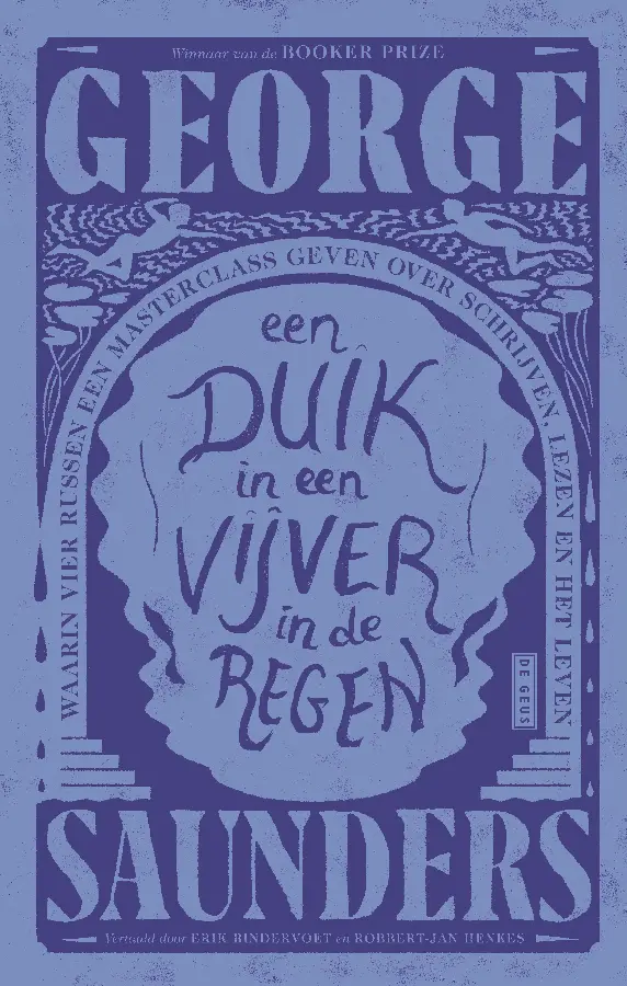 Een duik in een vijver in de regen