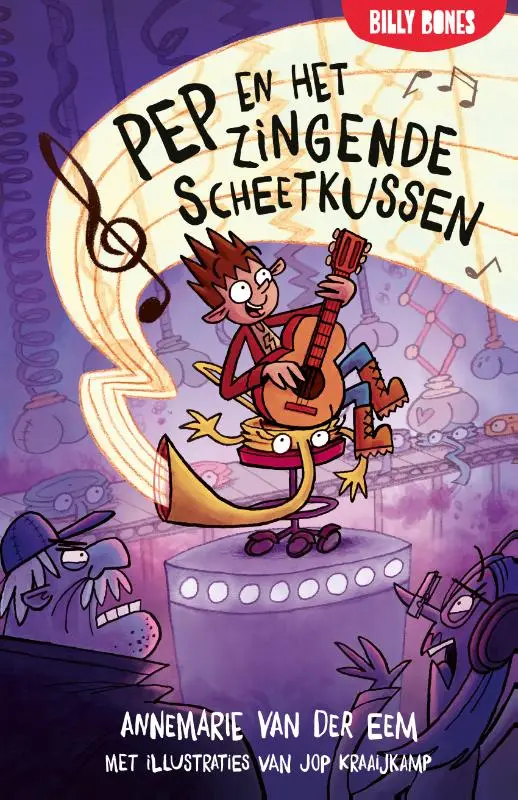 Pep en het zingende scheetkussen