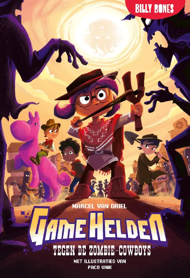 Game Helden tegen de zombie-cowboys