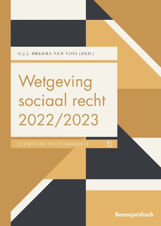 Wetgeving sociaal recht / 2022/2023