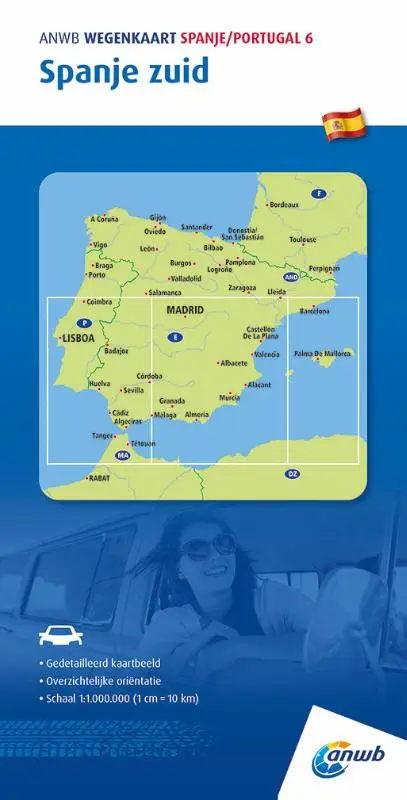 Spanje Zuid 1:1.000.000