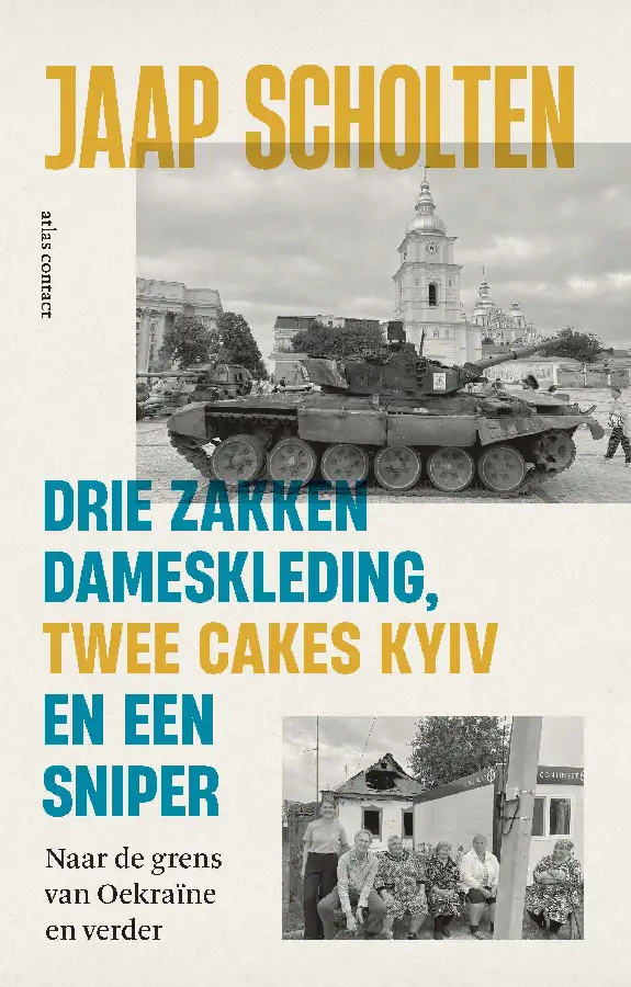 Drie zakken dameskleding, twee cakes Kyi